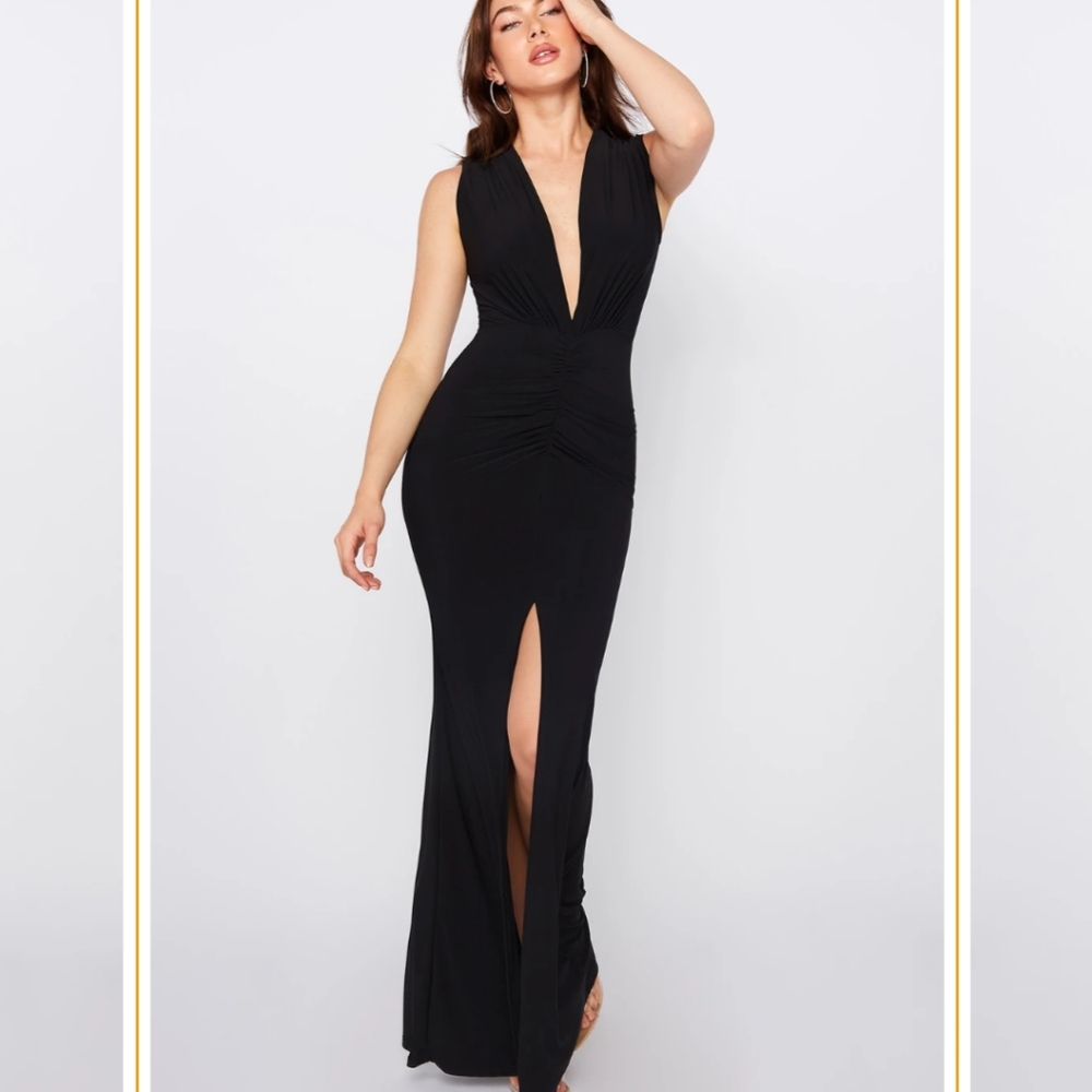 Slit Maxi Dress
